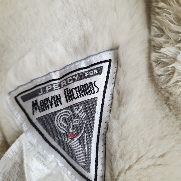 Vintage J.Percy For Marvin Richard's Camel Suede Leather Jacket - Picture 10 of 16